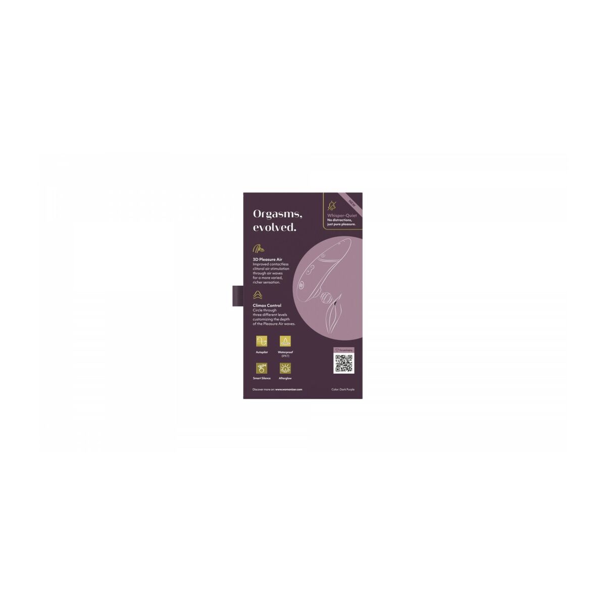 Vibratore Womanizer WOM180-PURPLE Viola